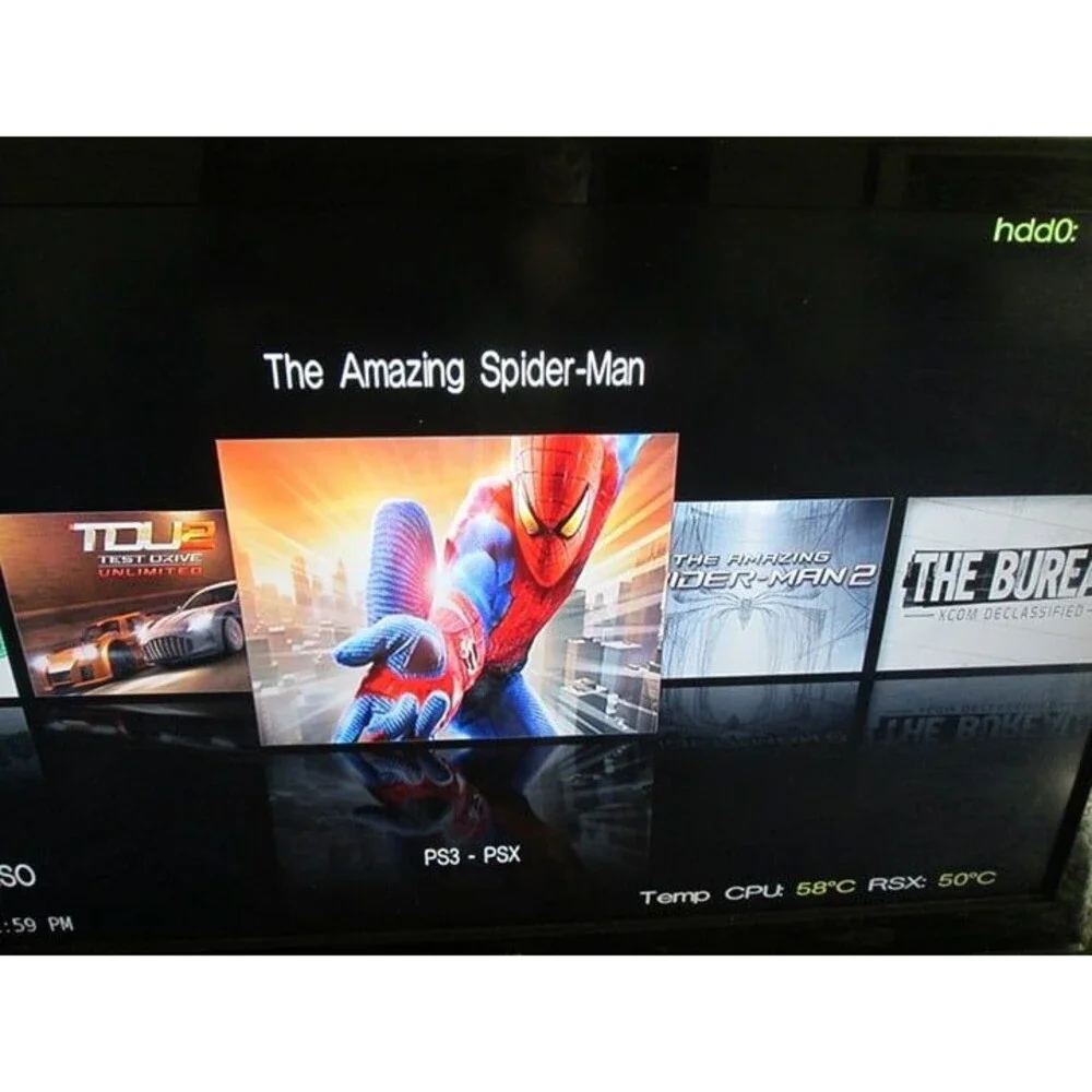 Playstation 3 Fat PS3 1TB Drive With Games - Picture 3 of 8